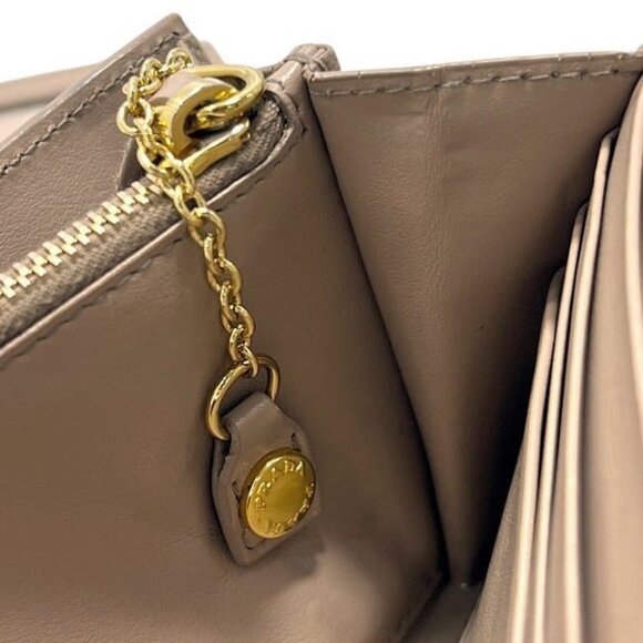 Prada Bifold Long Wallet Beige 1 Mh132 Wallet Leather - Picture 5 of 10